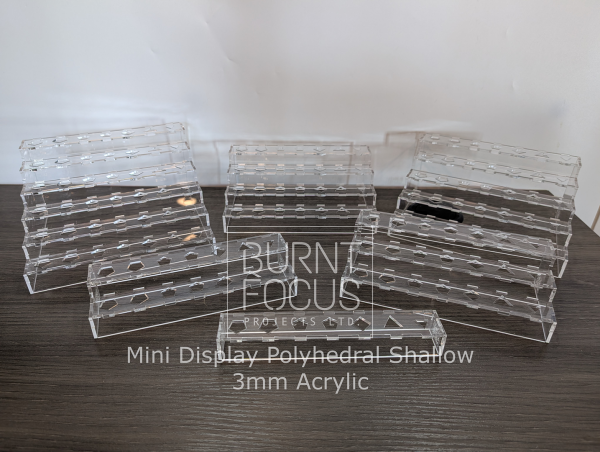 Mini Display Polyhedral Shallow