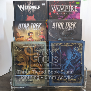 Three Tiered Book Stand
