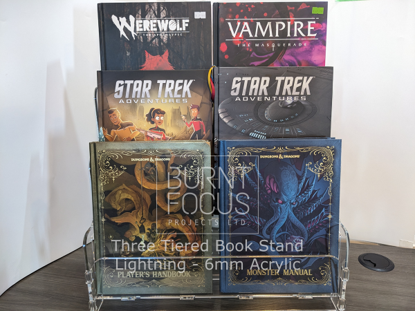 Three Tiered Book Stand