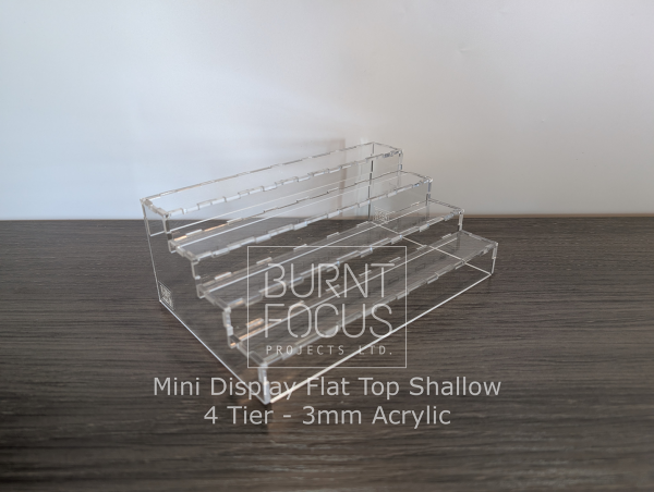Mini Display Flat Top Shallow