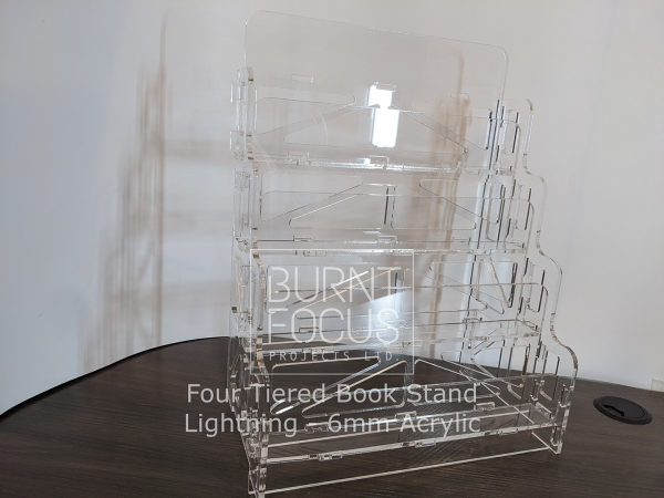 Four Tiered Book Stand